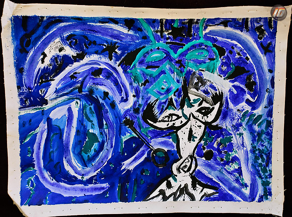 "BLUE"